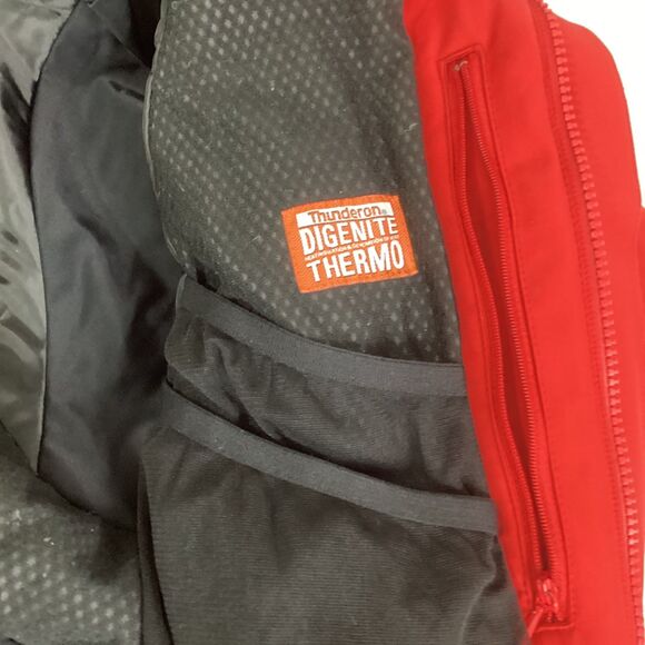 Phenix Norway Alpine Ski Team Jacket-XL-Red-Thunderon Digenite Therm-Detach Hood - Picture 3 of 16